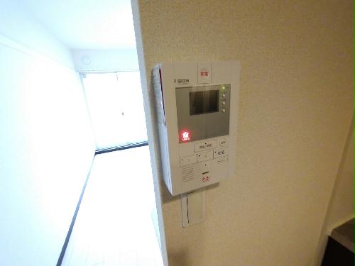 セキュリティ　モニターホン設置