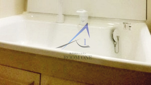 洗面設備　洗面台です。