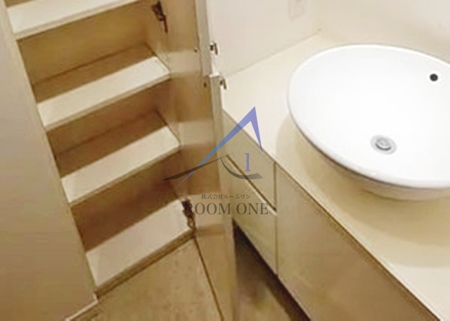 洗面設備　洗面台です。