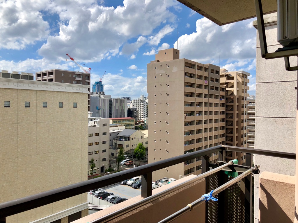 バルコニー　眺望