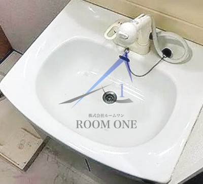 洗面設備　洗面台です。