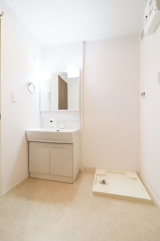 洗面設備　図面と現状に相違がある場合には現状を優先