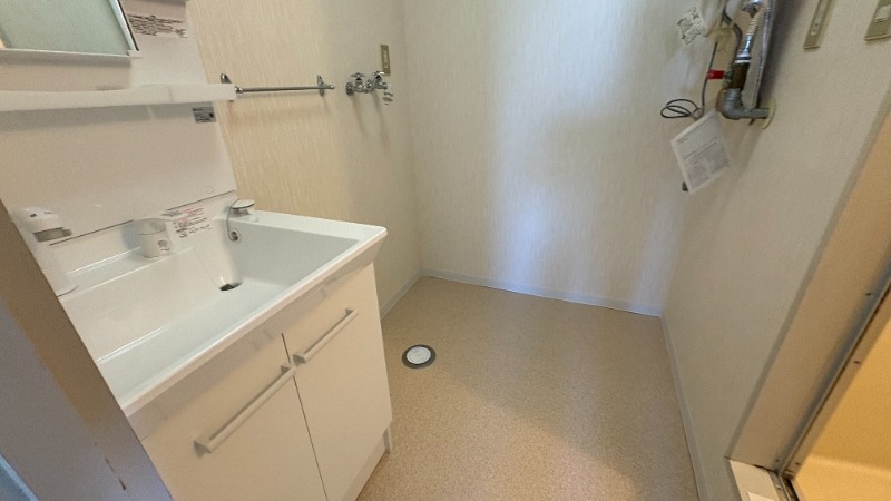 洗面設備　脱衣所