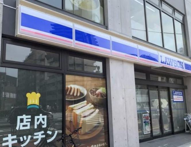 コンビニ　ローソン墨田江東橋五丁目店（コンビニ）まで155m