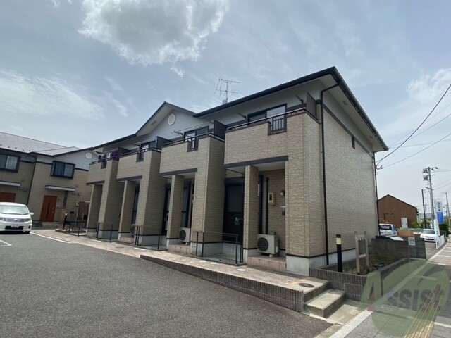 建物外観　名取市杜せきのした５丁目「ＣｒｅｄｉｔＣｉｅｌＢ」
