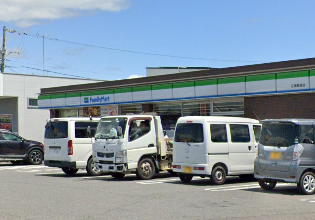 コンビニ　ファミリーマート 江南高屋店（コンビニ）まで387m