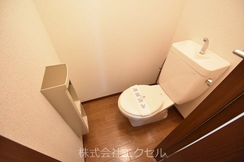 トイレ　清潔感のあるトイレです。