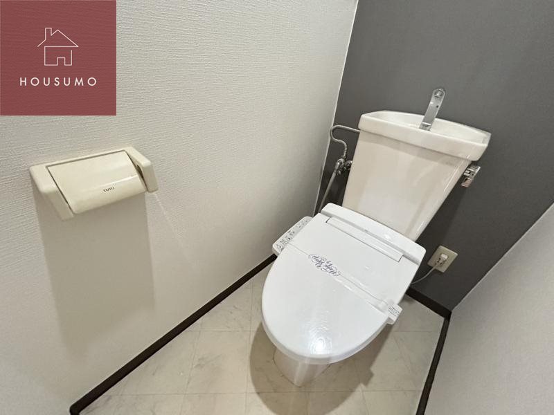 トイレ　ゆったりとした空間のトイレです
