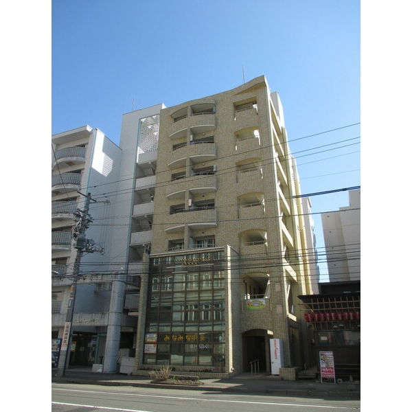 建物外観　★人気の札幌中心部の都市ガス物件！★角部屋！★バルコニー付き