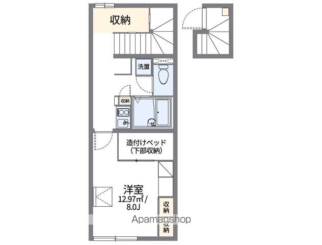 レオパレスTYK富山の間取り写真