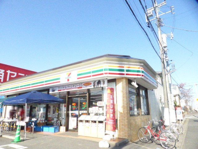 コンビニ　セブン‐イレブン 越谷千間台東店（コンビニ）まで505m