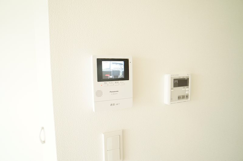 セキュリティ　テレビモニターホン設置済み！