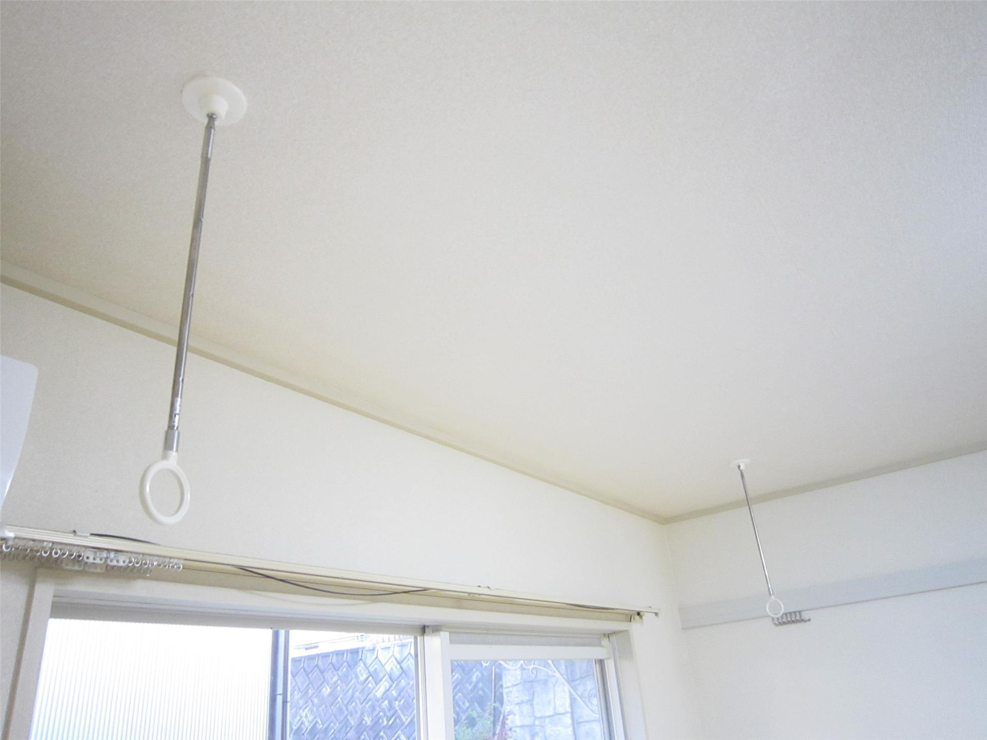 その他設備　室内物干し