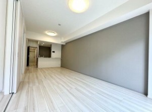 居室・リビング　15.4帖のきれいなLDK。