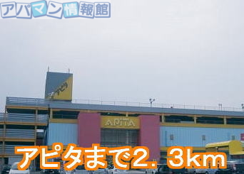 スーパー　アピタ（スーパー）まで2300m
