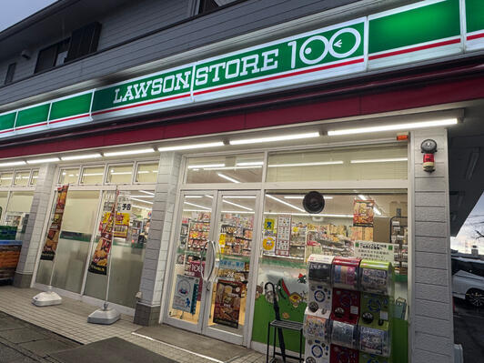 コンビニ　ローソンストア100 LS伊勢原店（コンビニ）まで500m