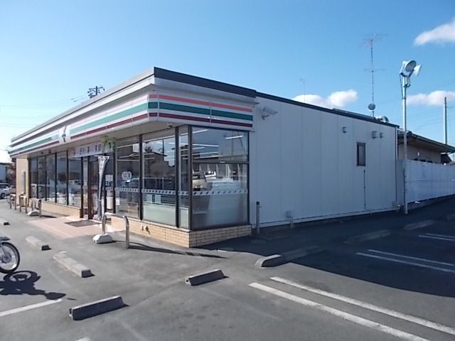 コンビニ　セブンイレブン水戸河和田店（コンビニ）まで300m
