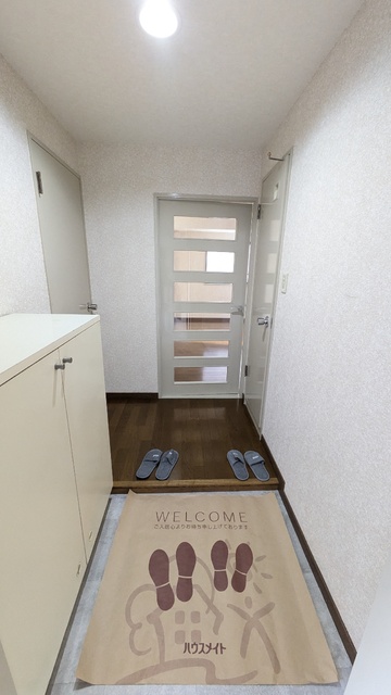 玄関　明るい玄関☆