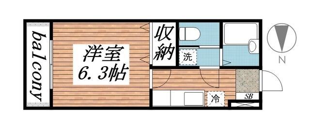 ピアコートの間取り写真