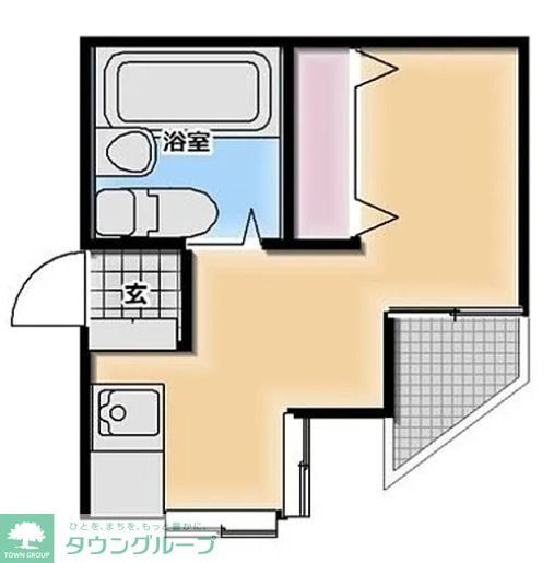 b’CASA鶴ヶ島若葉IIre-bornの間取り写真