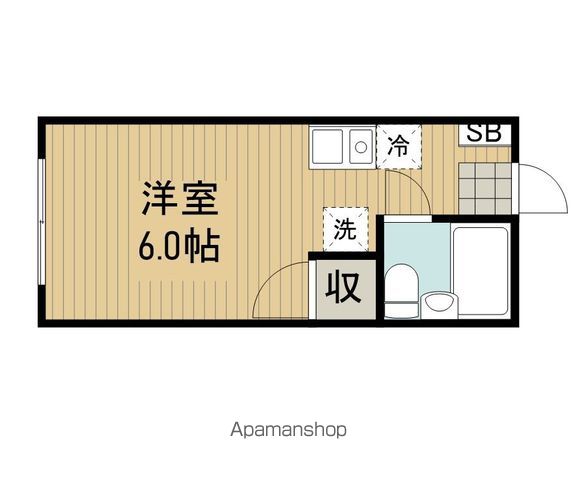 西武新宿線 下井草駅 徒歩2分 2階建 築34年の間取り写真