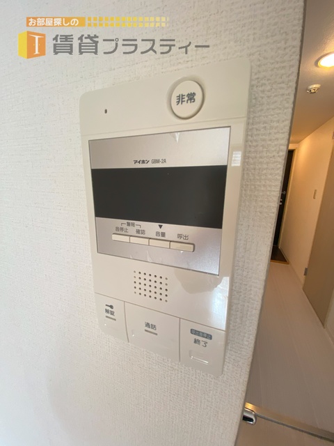 セキュリティ　来訪者の顔の見える安心感。