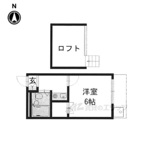 大和高田第15マンションの間取り写真