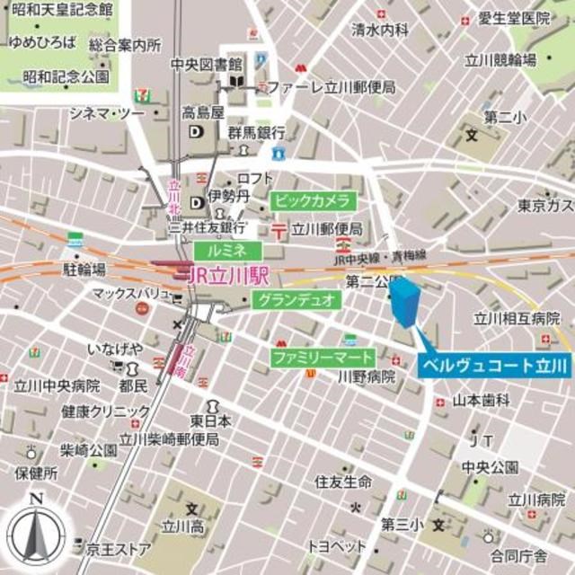 ＪＲ中央線 立川駅 徒歩6分 9階建 築10年のその他写真