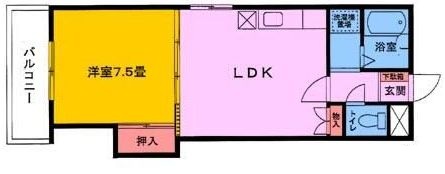 ハイツアカツキの間取り写真