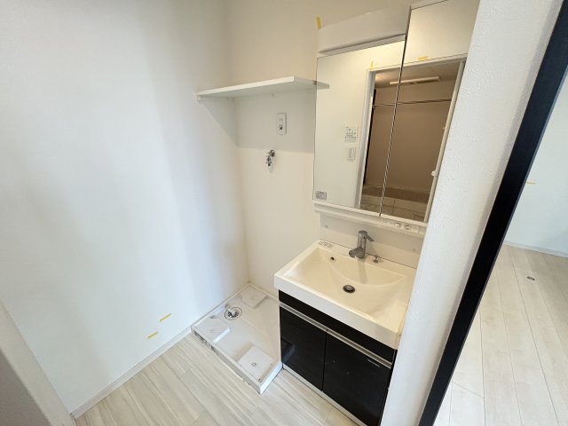 洗面設備　※別号室の写真です。現況優先となります。