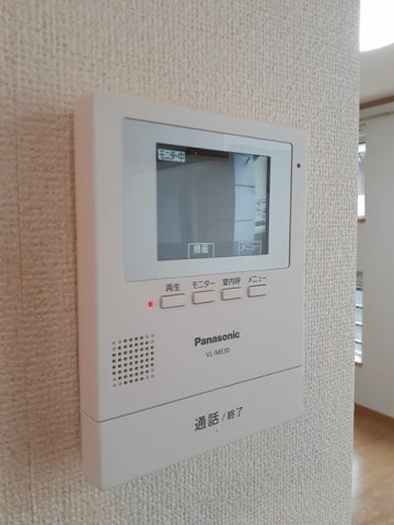 セキュリティ　モニター付きインターホンです