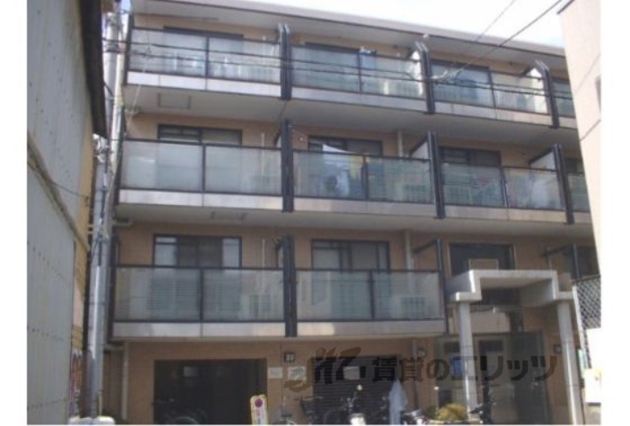 京都市上京区菊屋町のマンションの建物外観