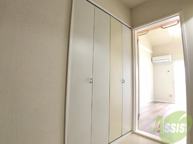 収納　クローゼットがあるので荷物がたくさんある方でも安心。