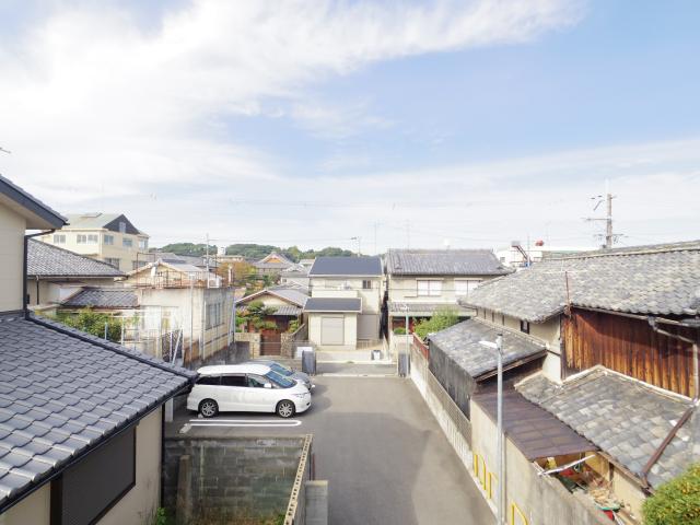 【奈良市押小路町のアパートの眺望】
