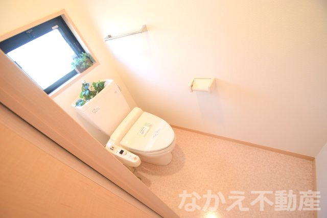 【徳島市城南町のアパートのトイレ】