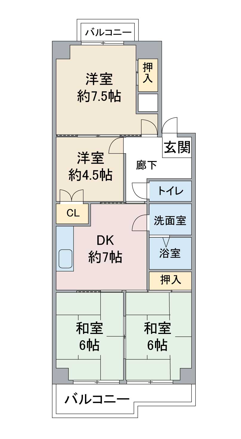 ル・アールの間取り