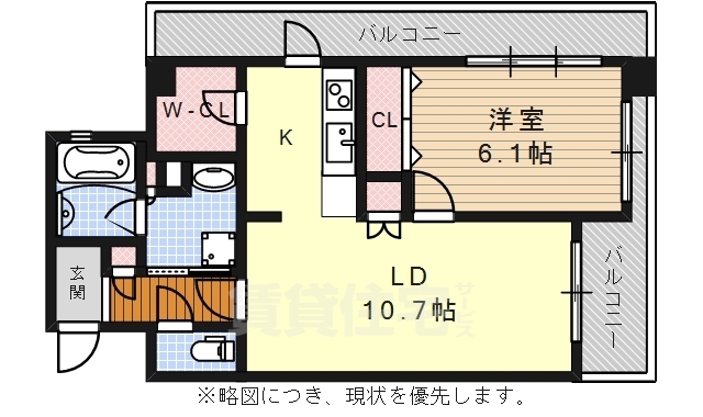 グレイスコート桜山の間取り