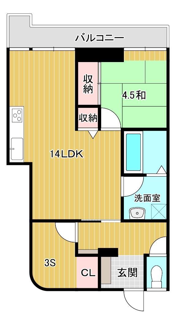 大新ビルの間取り