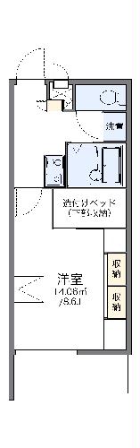 レオパレスネオの間取り