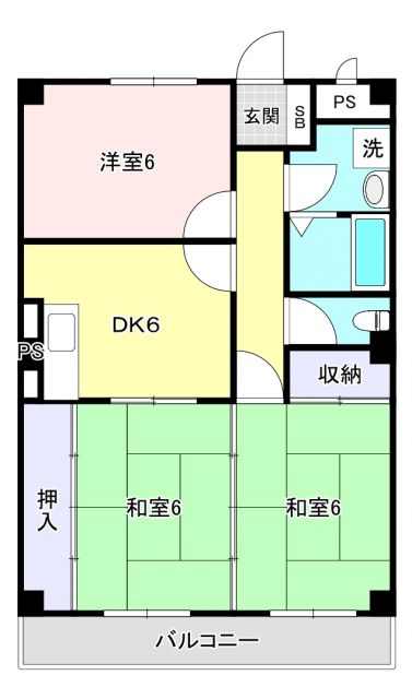 エスペランサＹの間取り