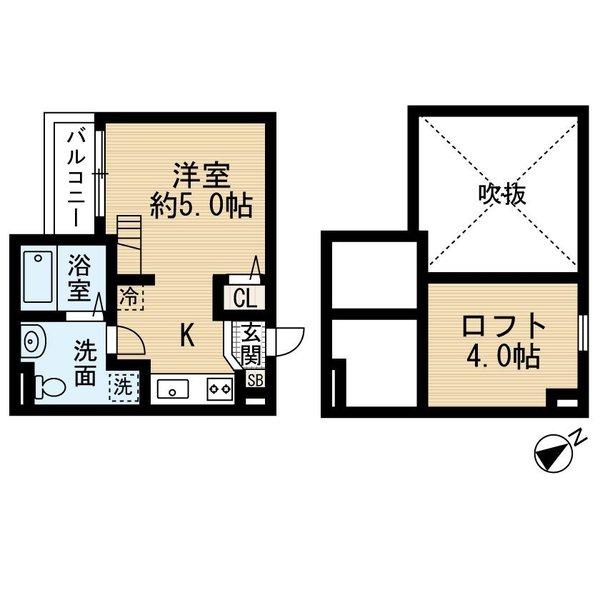 ロイヤルオーク湊の間取り