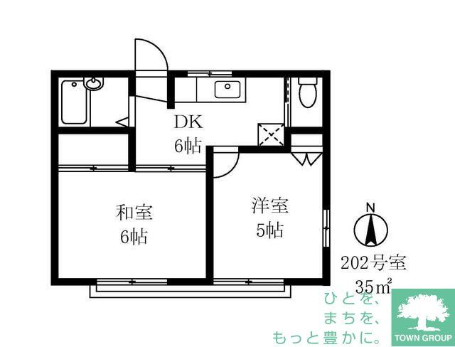 リッツ久が原A棟の間取り