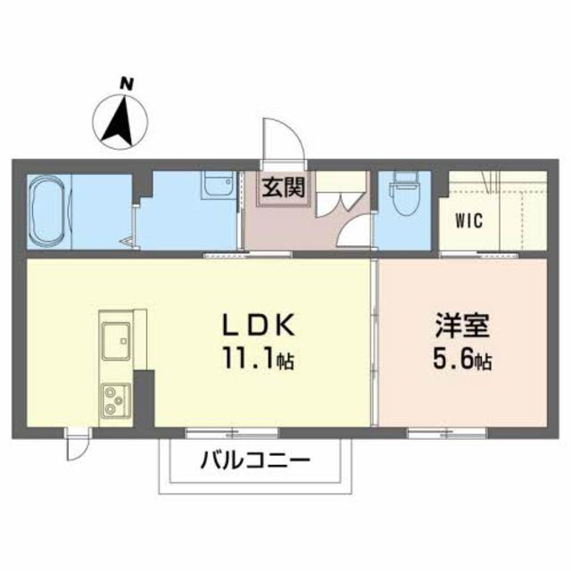 シャーメゾン　ＳＫ　ＳＯＵＴＨの間取り