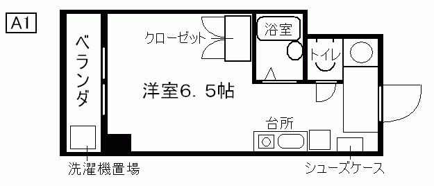 ロイヤルマンション日本橋の間取り