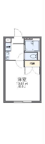 レオパレスプレミールＹ’ｓの間取り