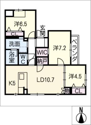 グレイスレジデンス八事の間取り