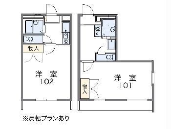 比企郡小川町大字小川のマンションの間取り