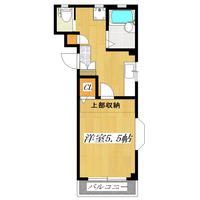 葛飾区鎌倉のマンションの間取り