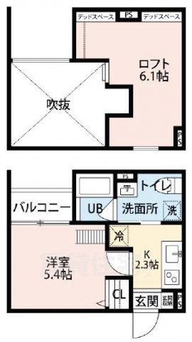 アルナージ瓦宮の間取り