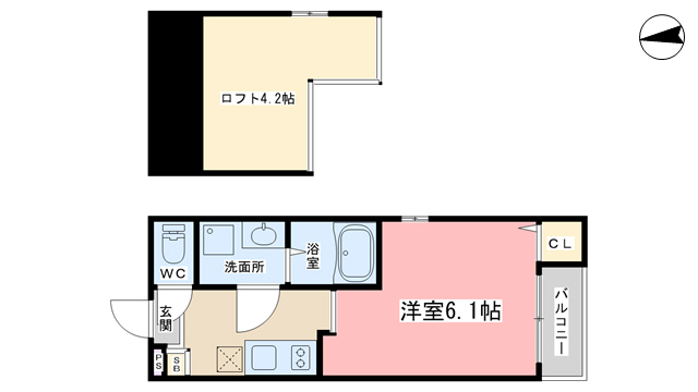 【T-Residence4の間取り】